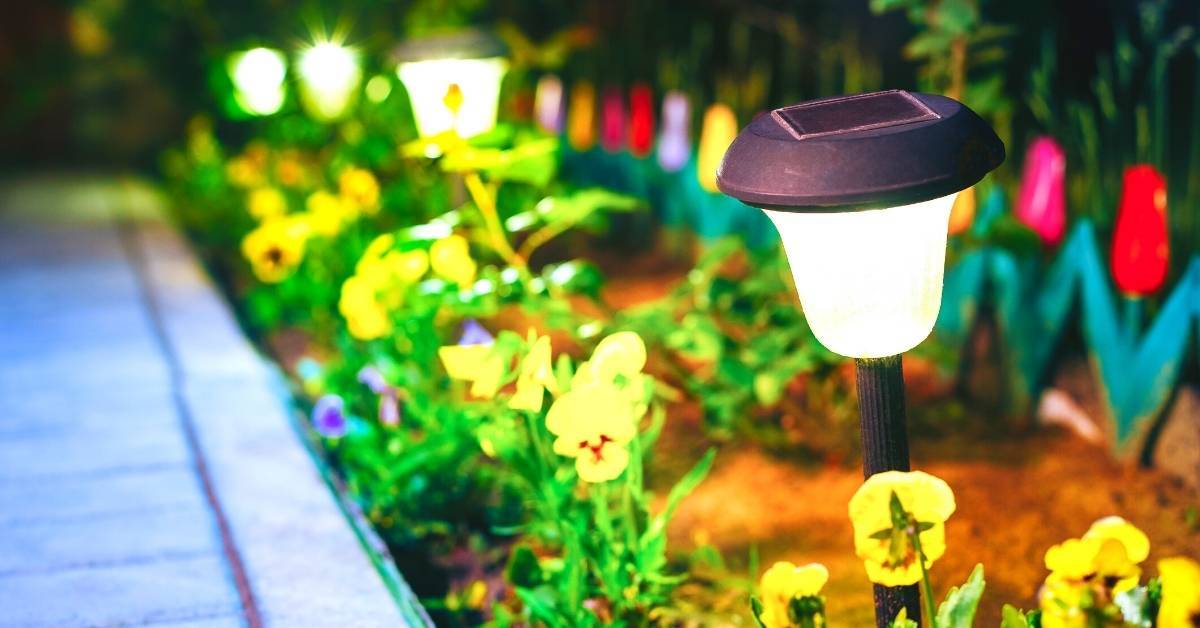 Solar garden lights